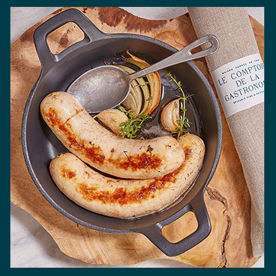 LE BOUDIN BLANC : Un symbole gourmand des fêtes de fin d’année