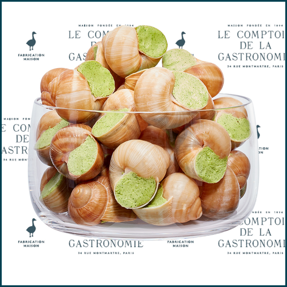 Escargots de Bourgogne belle grosseur 5 douzaines - 400g