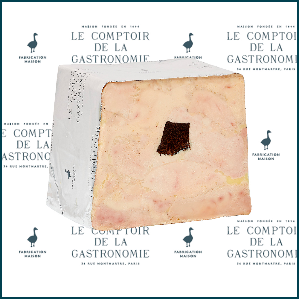 Foie Gras de Canard Truffé Mi-Cuit - 400g